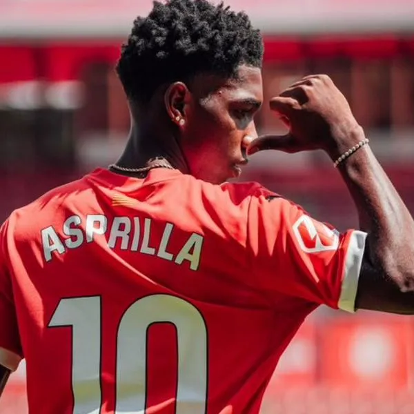Yaser Asprilla brilla rápido: debutó con Girona y participó en el último gol con Osasuna