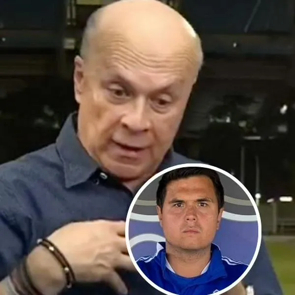 Fotos de Carlos Antonio Vélez y Juan José Correa, en nota del periodista pulló por fichaje de ex Millonarios que se cayó en Nacional