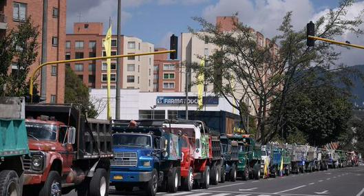 Paro camionero en Bogotá: estos son los puntos de protesta este 30 de agosto