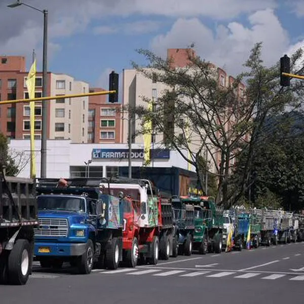 Paro camionero en Bogotá: estos son los puntos de protesta este 30 de agosto