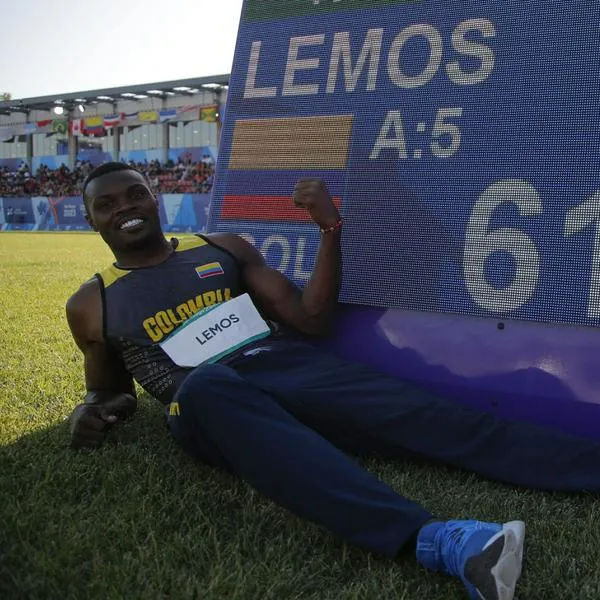 José Gregorio Lemos, ganador de medalla de oro en los Juegos Paralímpicos de París 2024 por Colombia. Érica Sánchez dio el otro oro en lanzamiento de disco