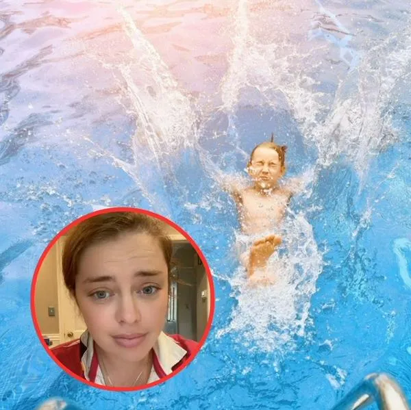 Mamá es viral por advertir sobre niños en la piscina: ahogamiento seco