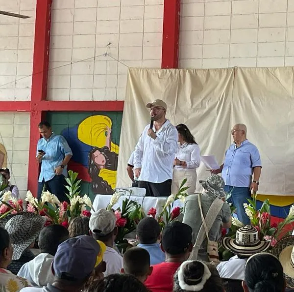 Zona de reserva campesina número 15 en Alto Sinú, Colombia, a poco de aprobarse