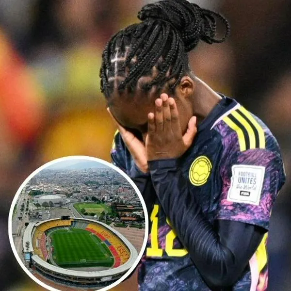 Fotos de Linda Caicedo y estadio en Bogotá, en nota de qué pasó con Selección Colombia en Mundial Femenino Sub-20 en El Campín