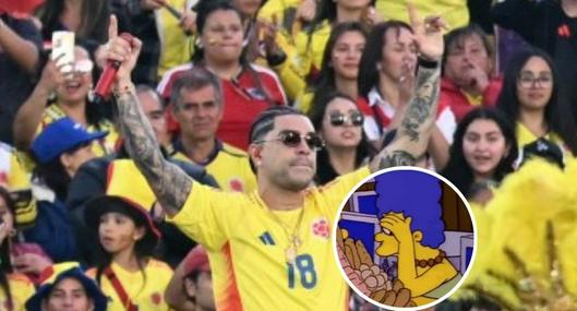 Foto de Ryan Castro y meme, en nota de qué pasó con el cantante en inauguración del Mundial Femenino Sub-20 en Colombia