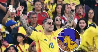 Foto de Ryan Castro y meme, en nota de qué pasó con el cantante en inauguración del Mundial Femenino Sub-20 en Colombia