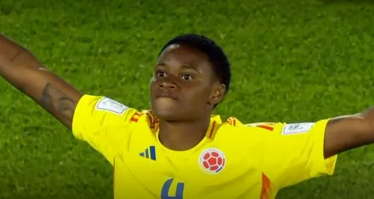 Foto de Yunaira López, en nota de video de gol de Colombia en Mundial Femenino Sub-20 a Australia 