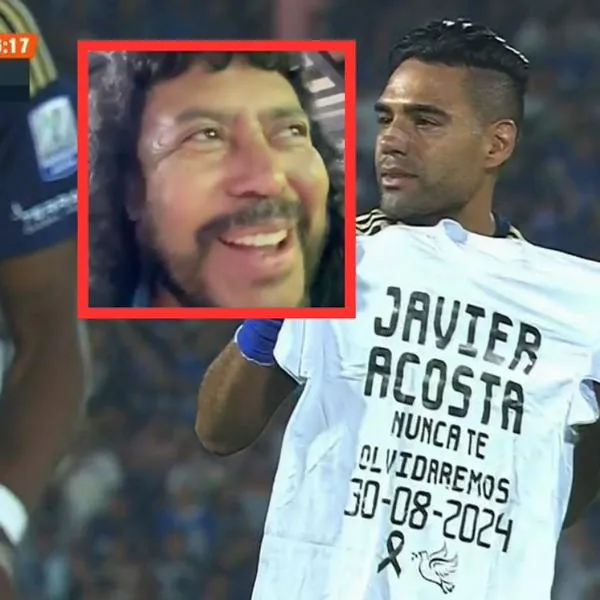 René Higuita celebró gol de Falcao con Millonarios dedicado a Javier Acosta