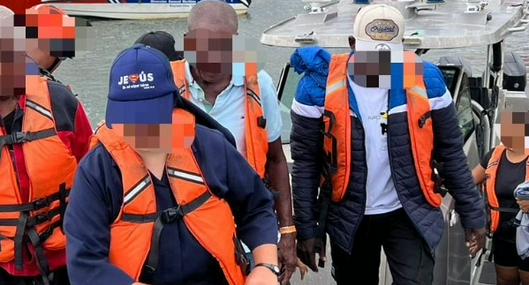 Ellos fueron los turistas a quienes atracaron en una lancha y arrojaron al océano en Buenaventura