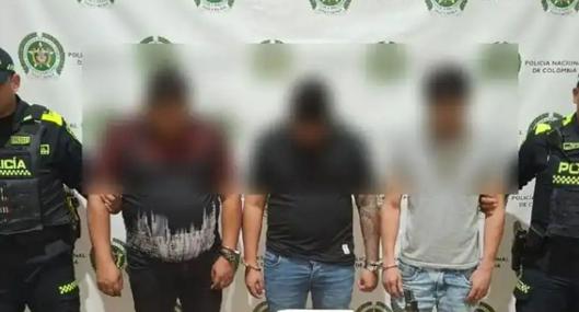 Luego de una persecución, autoridades frustraron un millonario robo en Medellín