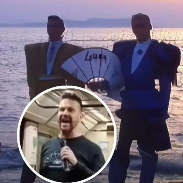 Fotos de Locomía, en nota de que fundador del grupo musical ahora canta en metro de España