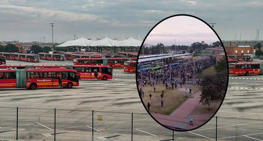 Portal Usme de Transmilenio y más estaciones, cerradas por paro camionero hoy