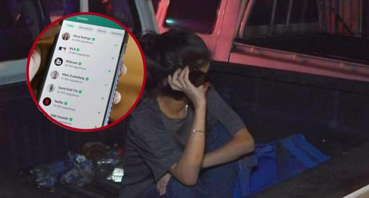 Mujer cogió a puños a vecina porque hizo sticker en WhatsApp con cara de su mamá