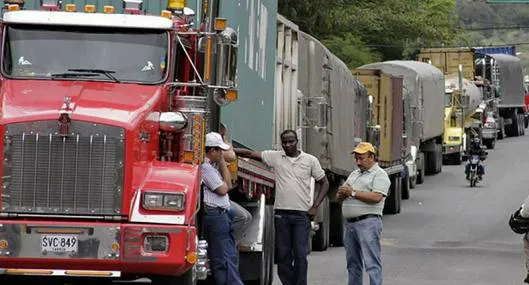 Paro de camioneros está afectando ventas en Bogotá, asegura Fenalco