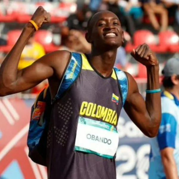 Sebastián Obando, ganador de la medalla de oro en los Juegos Paralímpicos 2024 en atletismo.