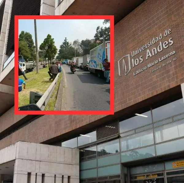 Universidad de los Andes canceló clases hoy por paro de camioneros en Bogotá