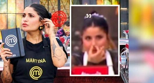 EN VIDEO: ¿Con los dedos en la masa? A Martina la pillaron hurgándose la nariz en ‘MasterChef’