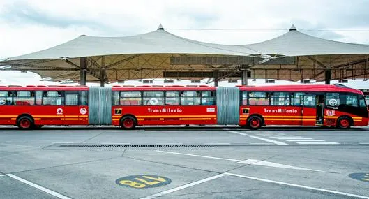 Cómo está Transmilenio hoy 4 de septiembre en el Portal de Suba.