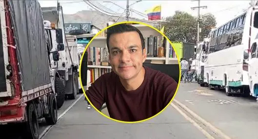 Paro camioneros hoy: levantan bloqueos en norte Bogotá, según Juan Diego Alvira