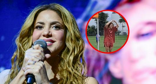 Shakira, a propósito del video que conmueve en redes en el que aparece celebrando un gol de su hijo Milan