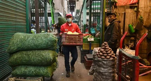 Qué productos se escasean en Bogotá. 