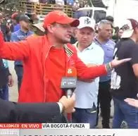 Camioneros se agarraron en vivo en Noticentro 1 CM& por alza del precio del ACPM: video 