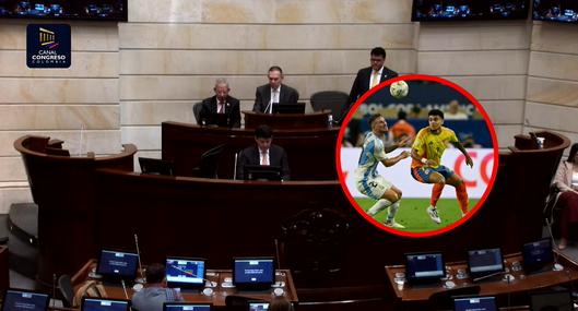 Senado aplazó plenaria del martes por partido Colombia vs. Argentina: detalles