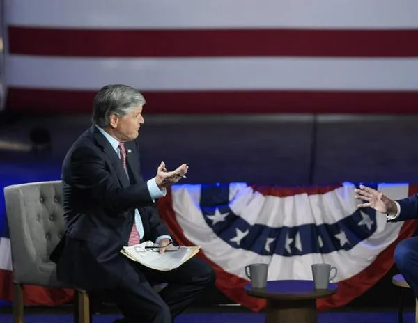 En Fox News, Donald Trump despliega sus argumentos contra su rival Kamala Harris