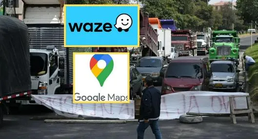 Paro: ¿Cómo evitar los bloqueos por los paros con Waze y Google Maps? 