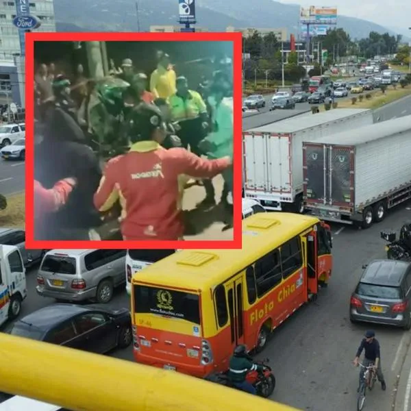 Paro camionero en Bogotá: pelea en Usme por cobro de peaje para pasar bloqueo