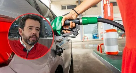 Gasolina en Bogotá y más combustibles escasearía por paro, dijo Carlos F Galán