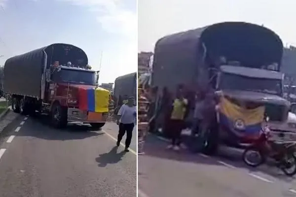 Camioneros levantaron bloqueo en Pitalito