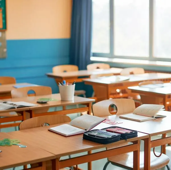 Aula de clase desocupada / ¿Por qué cerraron colegios en Colombia y qué cambios debería tener la educación?