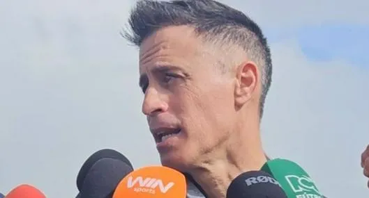 Pablo Peirano, técnico de Santa Fe, dijo que el descanso le había venido bien al equipo, pero ya no tanto porque podrían perder ritmo de competencia.