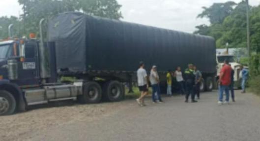 Conductor murió en medio de bloqueos del paro camionero: suplicó que lo dejaran pasar 