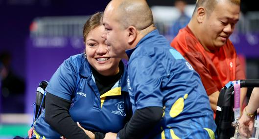 Colombia gana oro en Juegos Paralímpicos con Edilson y Leidy Chica en Boccia