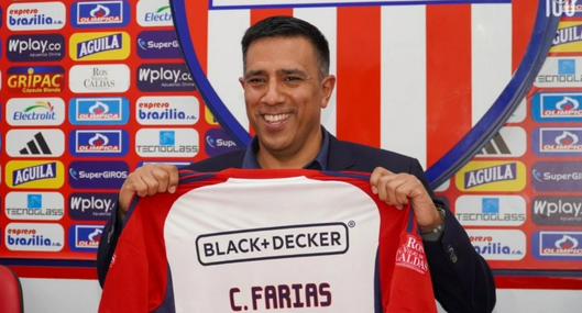 César Farías fue presentado como nuevo técnico del Junior: “Fue sorpresivo para mí”