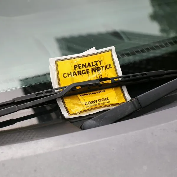Multa por exceso de velocidad en Estados Unidos.