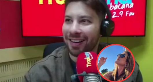 Miguel Melfi contestó si vive con Nataly Umaña y continuaron con la relación