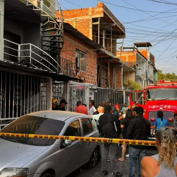 Cuatro personas fallecidas por incendio en una casa del sur de Cali