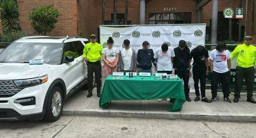 Capturan en Medellín a apartamenteros que delinquían en el Eje Cafetero