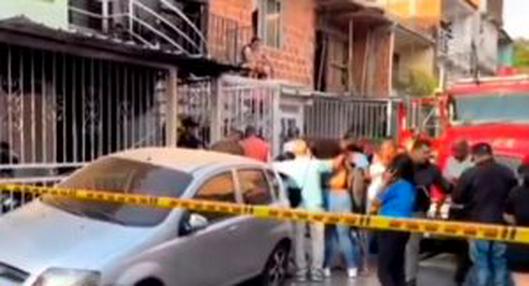 Cuatro personas murieron en incendio en Cali; madre protegió a su hija hasta el final