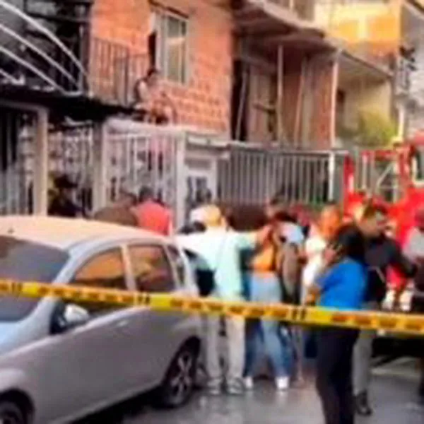 Cuatro personas murieron en incendio en Cali; madre protegió a su hija hasta el final