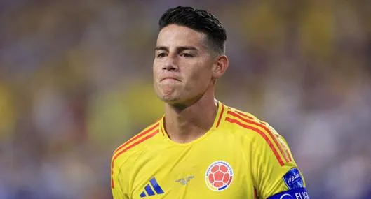 Por qué James Rodríguez es suplente con Colombia ante Perú