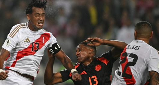 Selección Colombia: Yerry Mina es baja contra Argentina por amarilla ante Perú