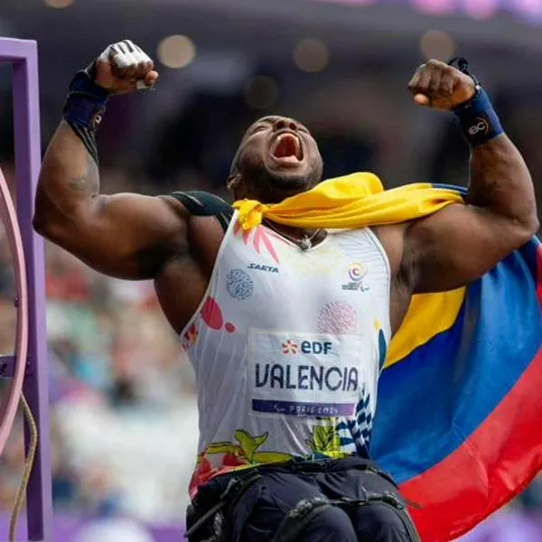 Oro para Colombia en Paralimpicos de París, Mauricio Valencia ganó en la impulsión de bala