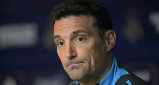 Lionel Scaloni, técnico de la Selección Argentina, presentó una queja antes de enfrentar a Colombia en Barranquilla: dijo que el calor no ayuda.