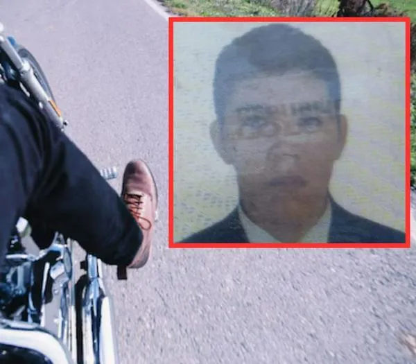 Motociclista murió en fuerte accidente: tuvo microsueño y chocó contra un árbol