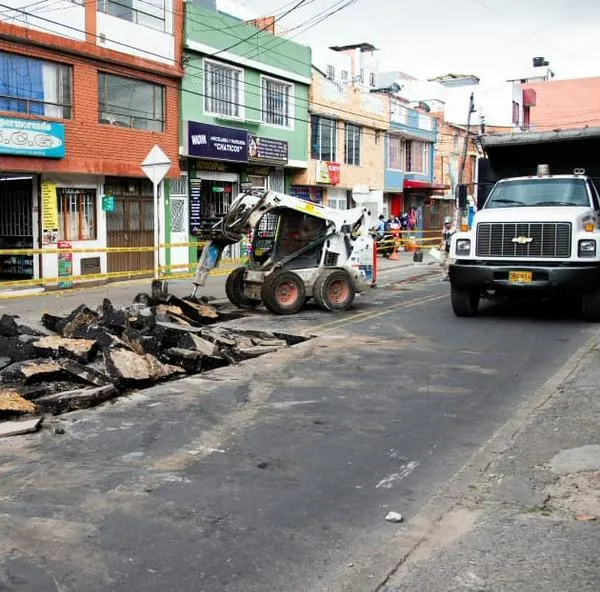  Puntos donde la UMV adelanta mantenimiento vial en inicio de semana en Bogotá  
