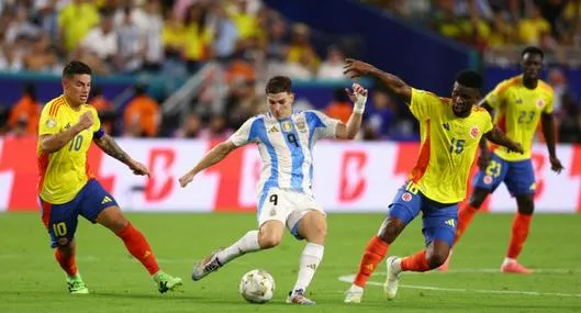 Titular de Colombia vs. Argentina: James Rodríguez, Luis Díaz y más